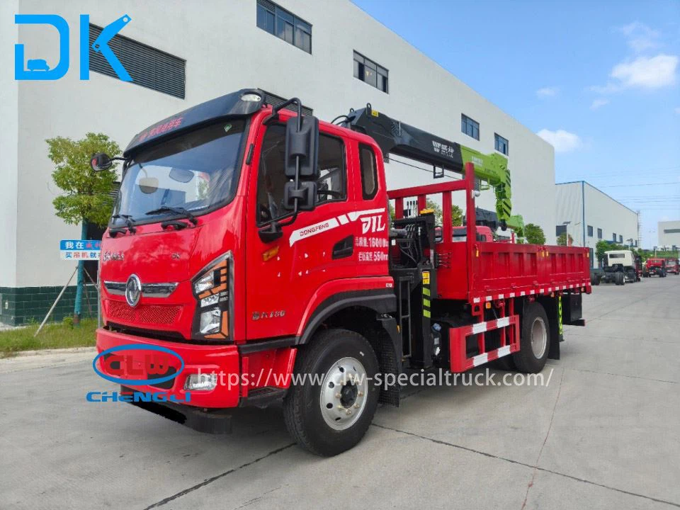Dongfeng D1L 6,3 тона кран с права стрела