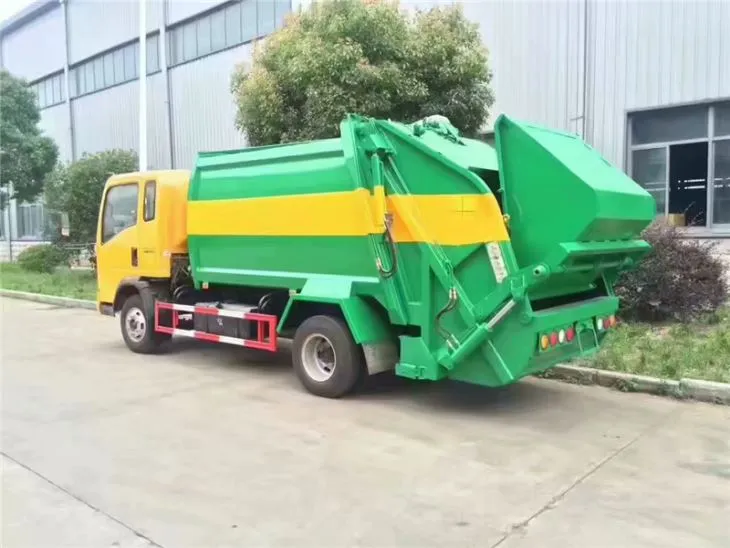 18.3  cubic meter garbage compactor truck